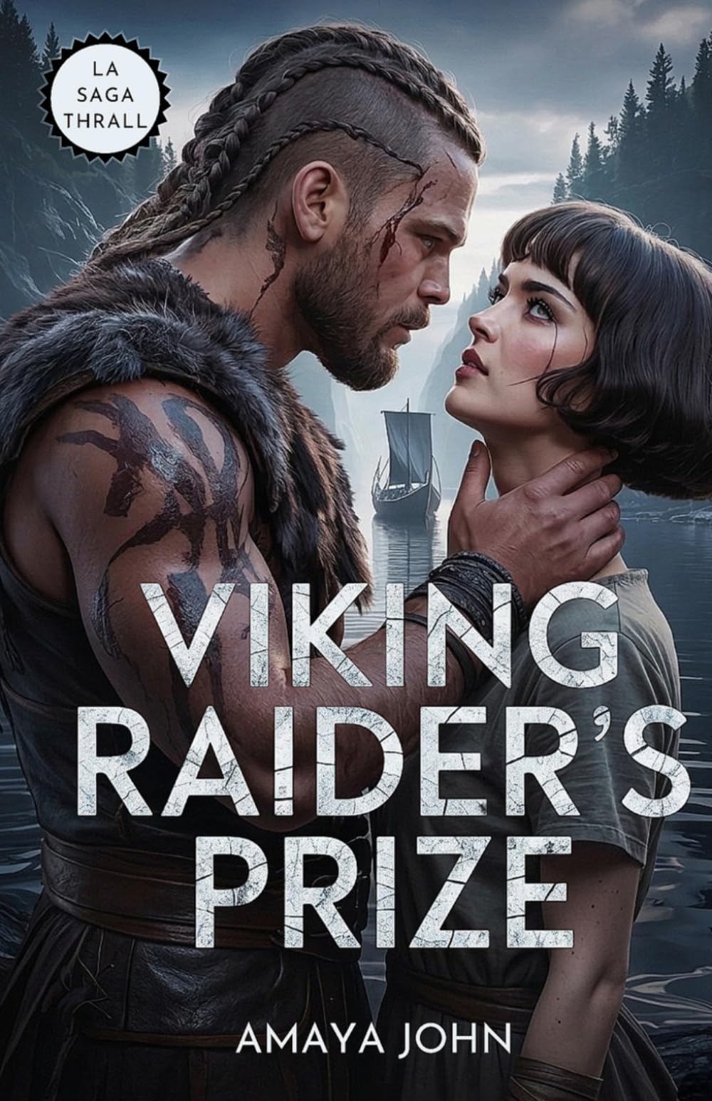 Viking Raider's Prize: Une dark romance viking de captivité enemies to lovers (Un pari entre loups) (La saga Thrall)