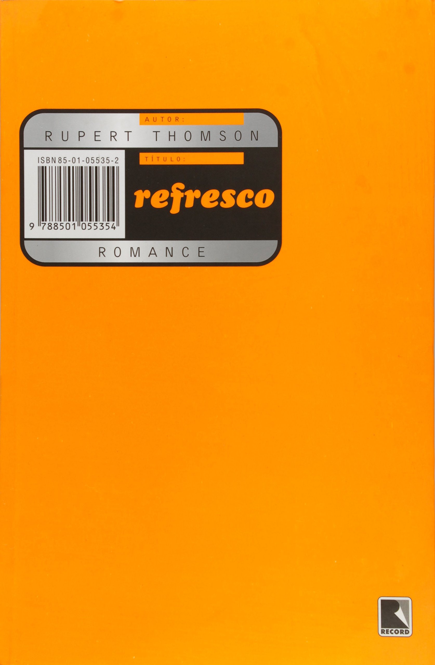 Refresco (Em Portuguese do Brasil)
