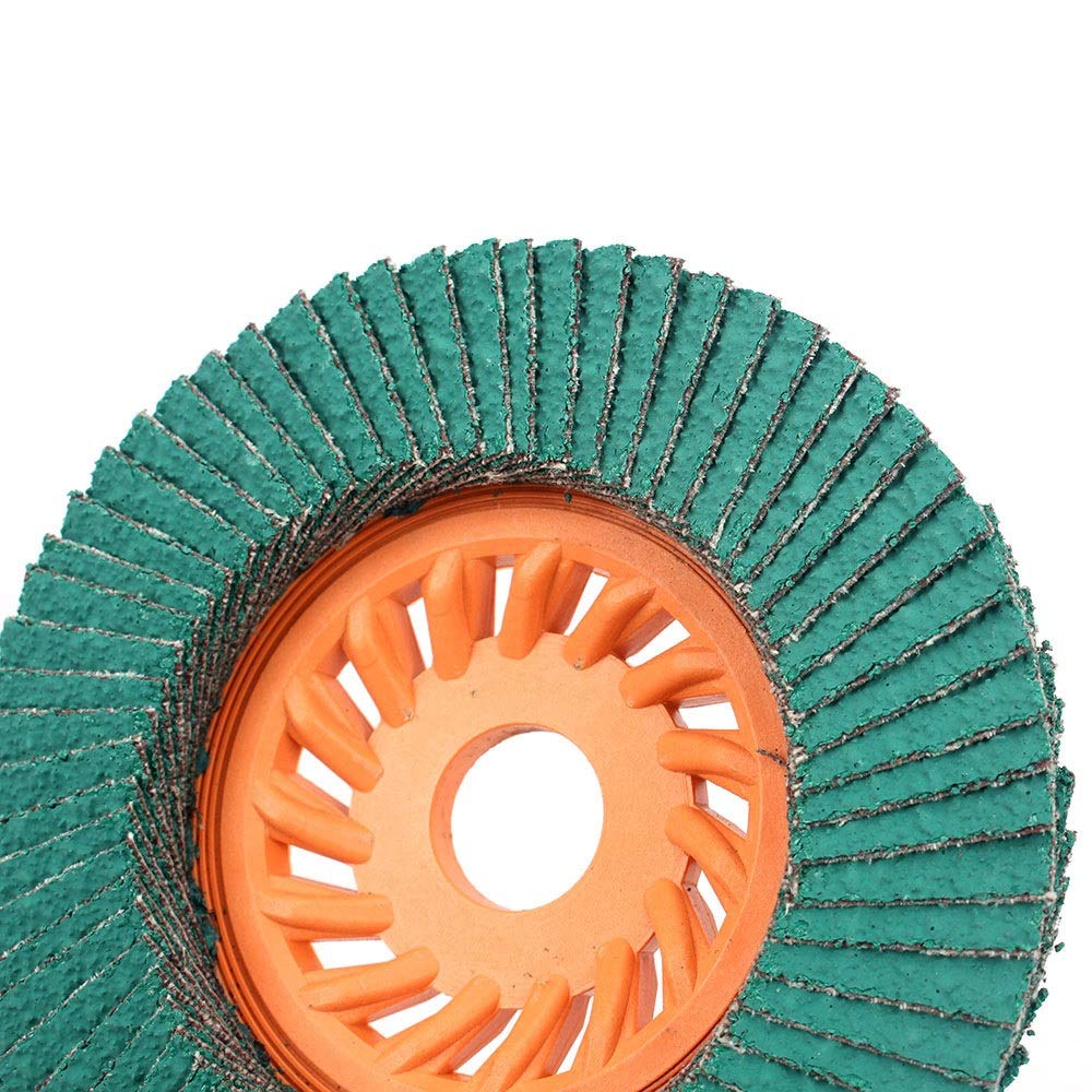 Tarcze szlifierskie, krążki lamelowe, 10,2 cm, ziarnistość 60, tarcza szlifierska z tlenku cyrkonu i tlenku glinu, trzpień 5/8, do metalu, opakowanie 2/5/10 sztuk