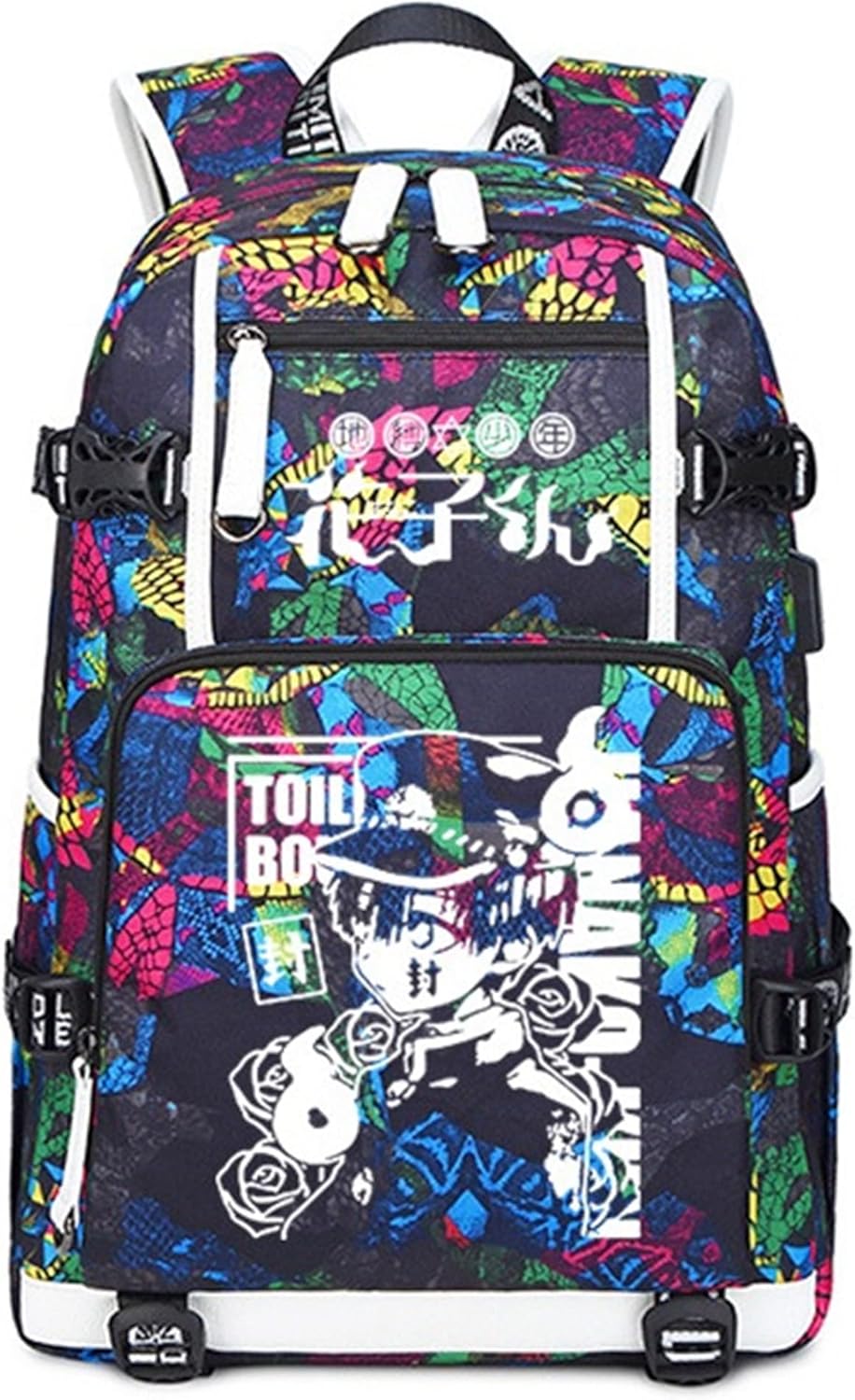 Anime Toilet Bound Hanako kun Backpack Daypack Student Bag School Bag Bookbag Shoulder Bag (13)