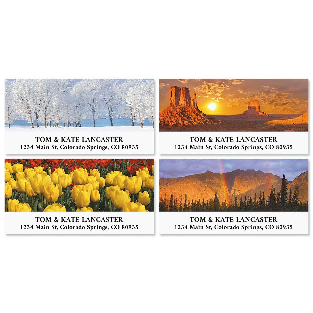 Self Adhesive Address Labels 99.1×33.9mm (16 Per Sheet, 100 Sheets...