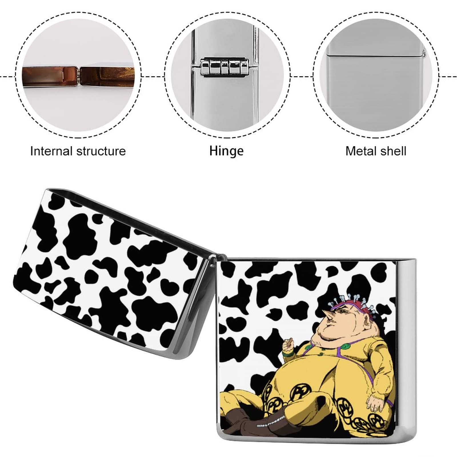 Amazon.co.jp: ZIPPO用ライターケース ポルポ ジョジョの奇妙な冒険第5