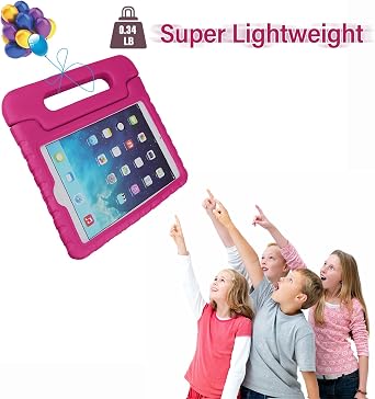 LEFON Kids Case Shockproof for iPad mini 5/4/3/2/1, iPad mini 4th Generation Case for Kids, with Convertible Handle, Light Weight Super Protective Stand Cover for iPad mini 5th Gen 7.9 Inch