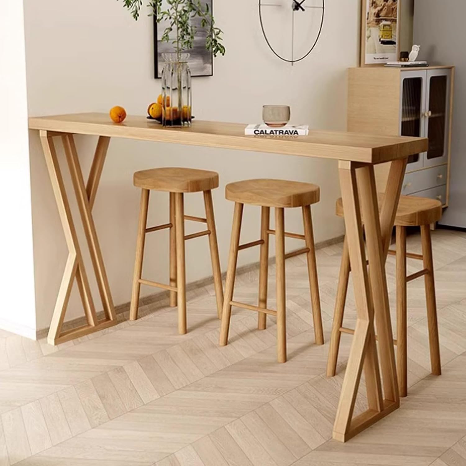 Rectangular Bar Table With solid wood Kenya Ubuy