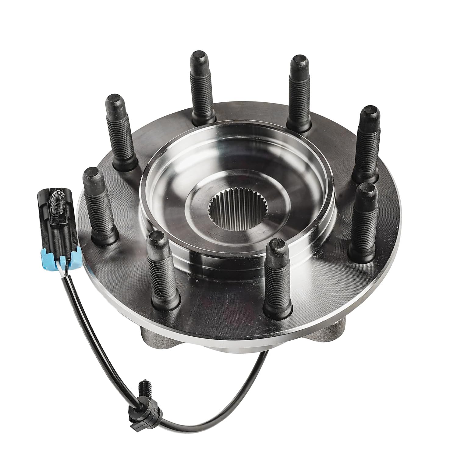 Detroit Axle - 4WD Front Wheel Bearing Hub for Silverado Sierra 2500 HD 3500, Replacement Chevy Avalanche Suburban GMC Yukon XL 2500 Wheel Bearing and Hub Assembly 8 Lugs