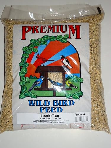 Miniatura 3 de prdseed Semillas de pájaro de pinzón, semillas prémium para comida de pinzón silvestre, ideal para comederos exteriores, mezcla de semillas de Nyjer