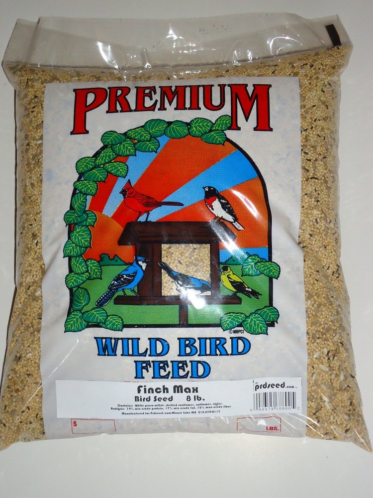 Bird Food Wild Finch & Small Mix - 4kg Nyjer, Canary Seed & Millet