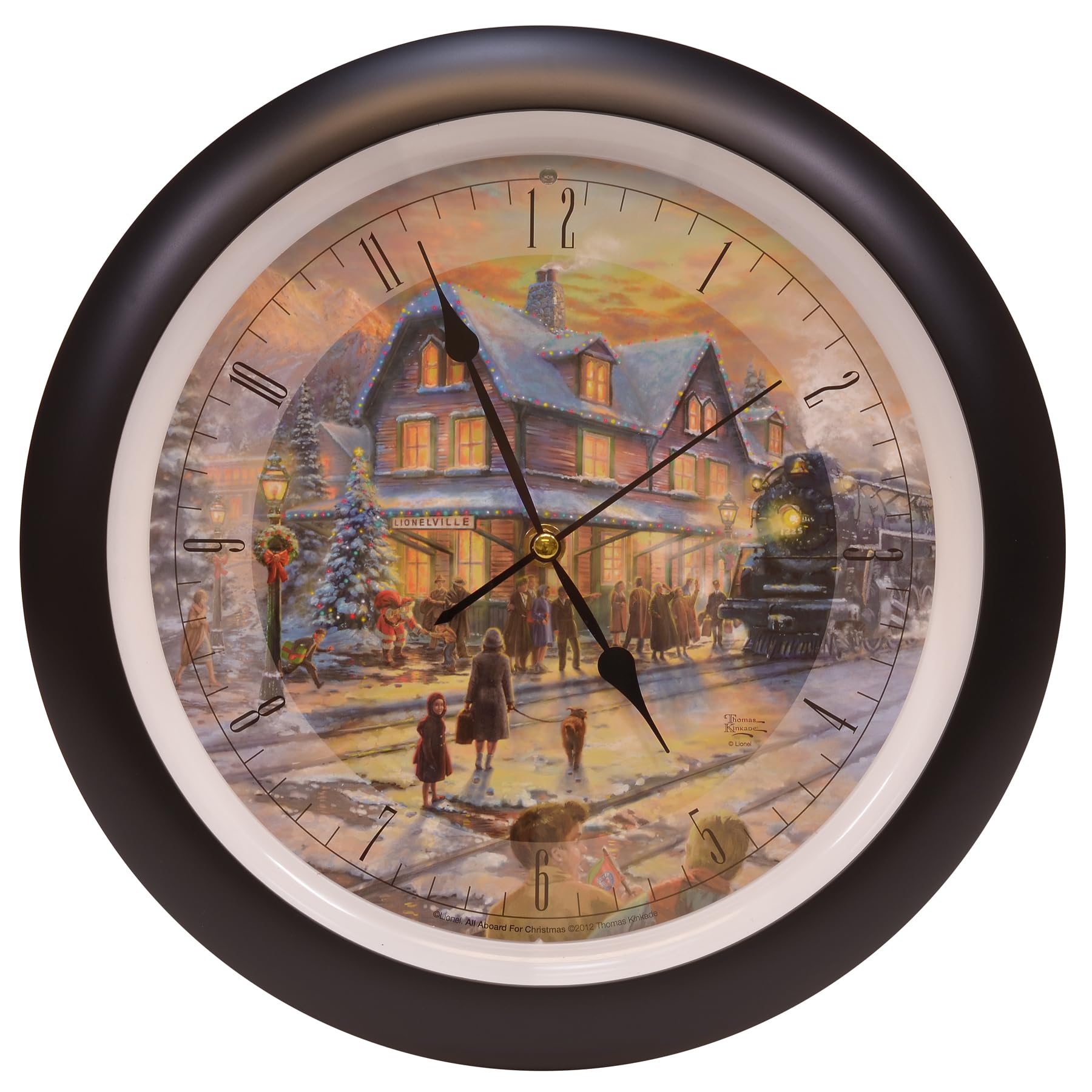 Amazon.com: Mark Feldstein & Associates Thomas Kinkade All Aboard