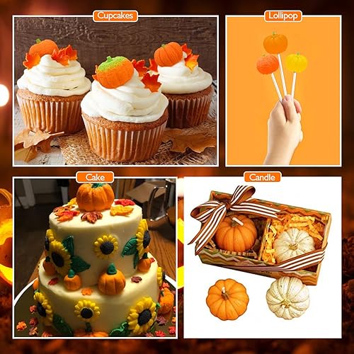 Vista 20 de Moldes de vela cilíndrica para hacer velas, 4 moldes de silicona de fundición de pilar para fundición de resina, jabón, espécimen de flores, Moldes