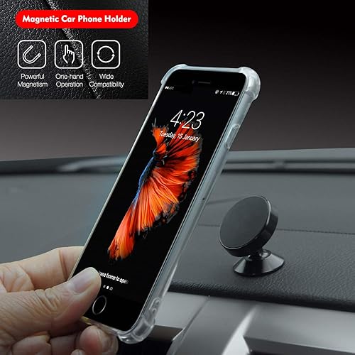 Miniatura 5 de JFinity Strong - Soporte de teléfono para automóvil, compatible con iPhone, tableta, para automóvil, magnético, rotación de 360 grados