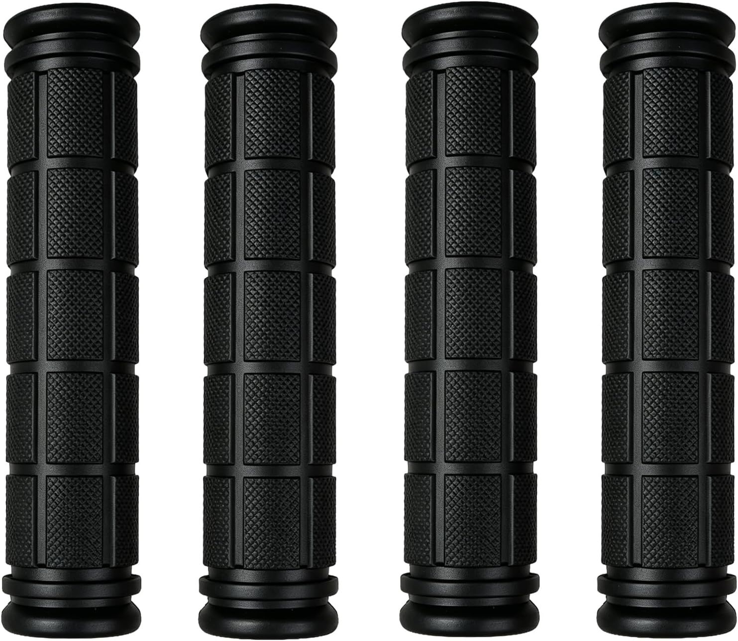 2 Pairs Bicycle Handle Bar Grips Mushroom Grips for BMX/Road Mountain Bikes
