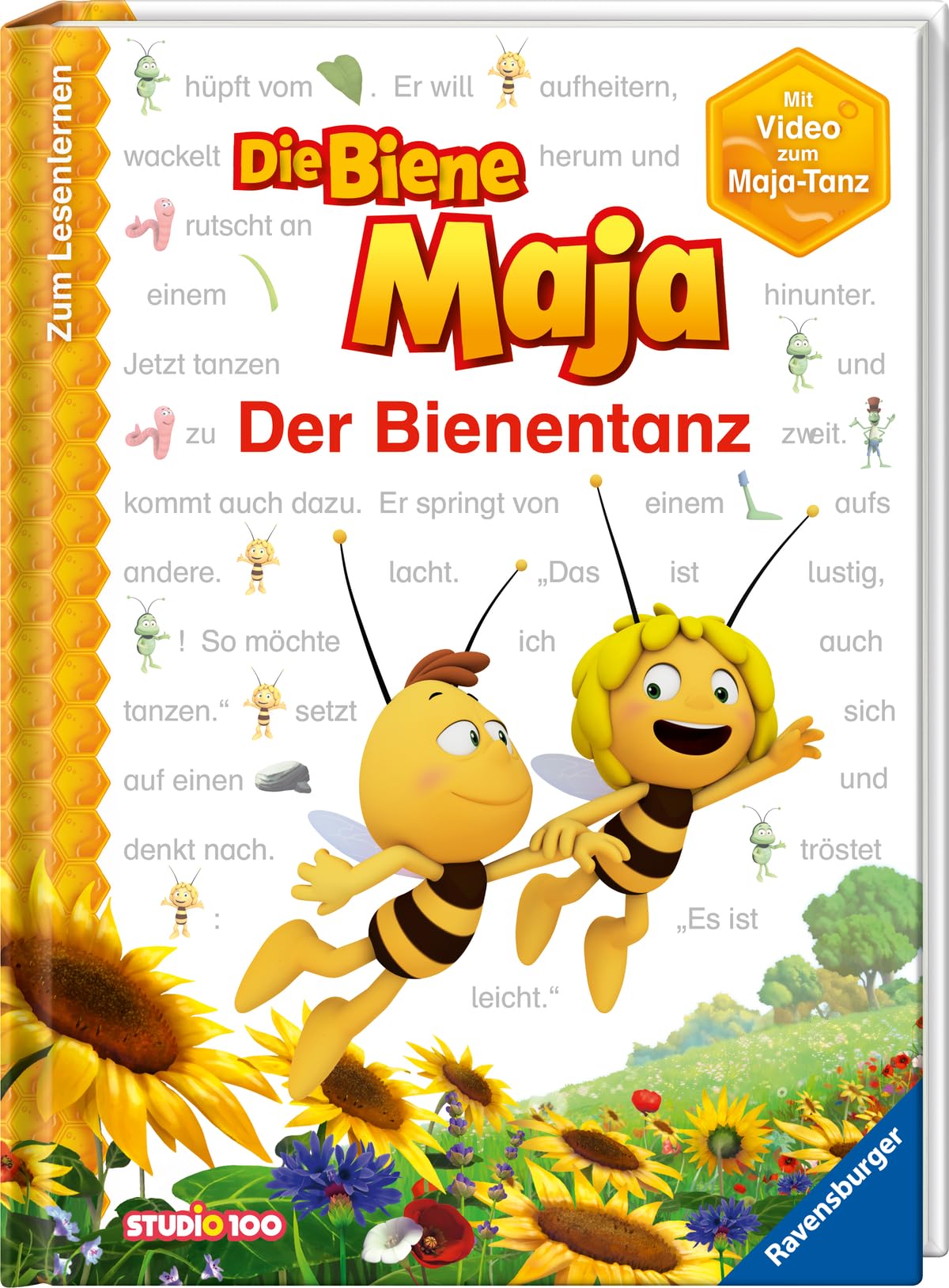 Die Biene Maja: Der Bienentanz - Zum Lesenlernen