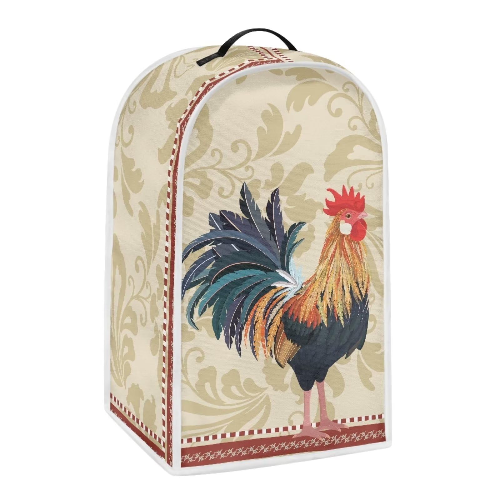 DISNIMO Rooster Blender Cover Kitchen Appliance Covers Stand Mixer or Coffee Juice Machine Blender Dust Cover and Fingerprint Protection