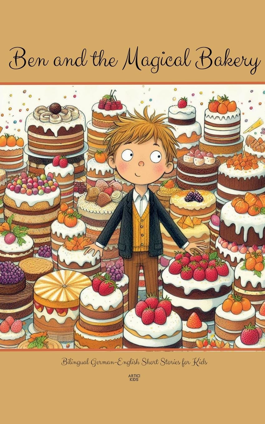 Ben and the Magical Bakery: Bilingual German-English Short Stories for Kids
