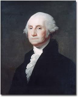 George Washington Portrait Painting Gilbert Stuart 24x30 Photograph Photo Print
