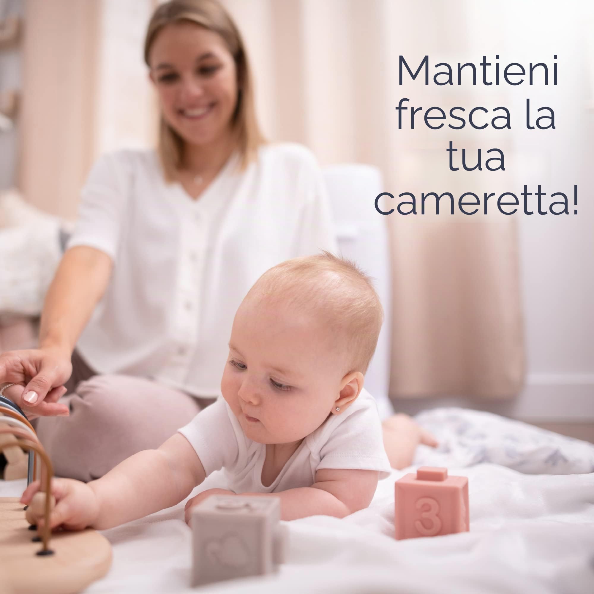 Playtex Diaper Genie - Secchio completo con sistema antimicrobico integrato per il controllo degli odori, include secchio e 1 ricarica, bianco, 3,8 kg