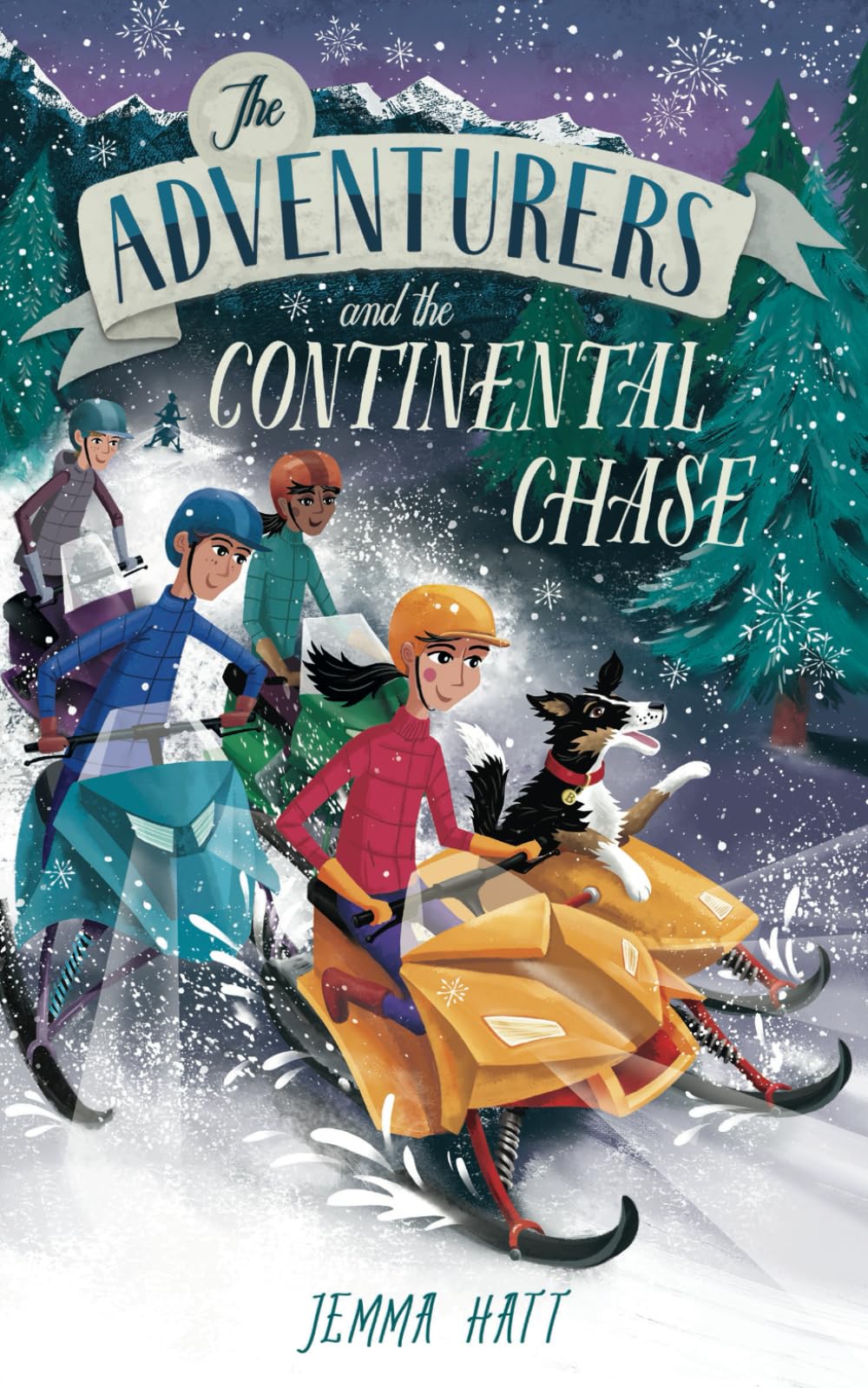Jemma Hatt Unisex Multicolor The Adventurers & The Continental Chase Paperback Book