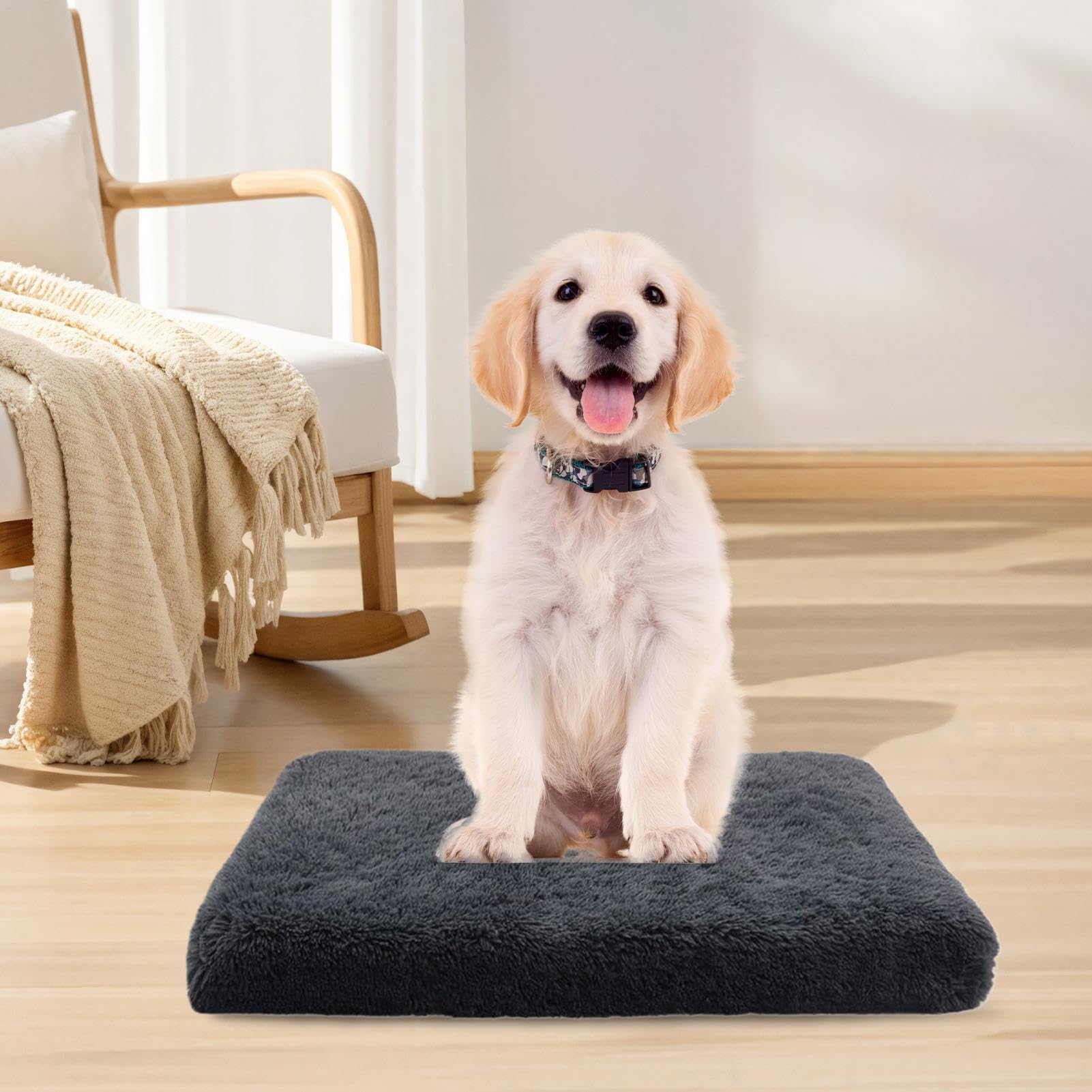 Tapis Chauffant Pour Animaux Doux et Pelucheux