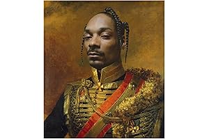 Rapper Funny Celebrity Art Poster