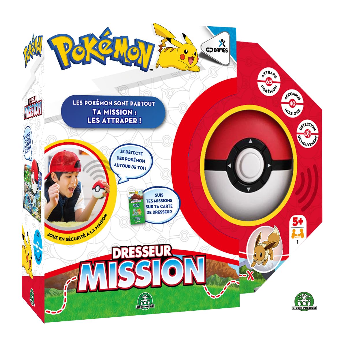 Pokémon Dresseur Mission (VF), Capture Tous Les Pokémon, Solo, 5+, GPK02