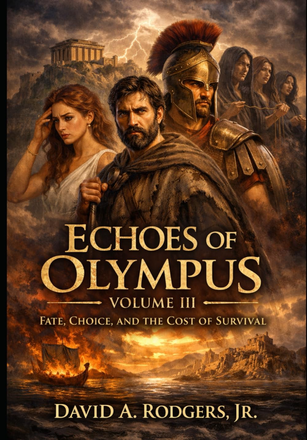 Echoes of Olympus — Volume III: Fate, Choice, and the Cost of Survival: 3 (Echoes of Olympus - Greek Myths Retold for the Modern Mind)