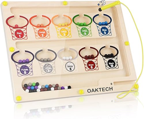 Miniatura 1 de Montessori - Tablero educativo de madera para clasificar y contar, regalo de aprendizaje para niños en edad preescolar, juguetes de habilidades