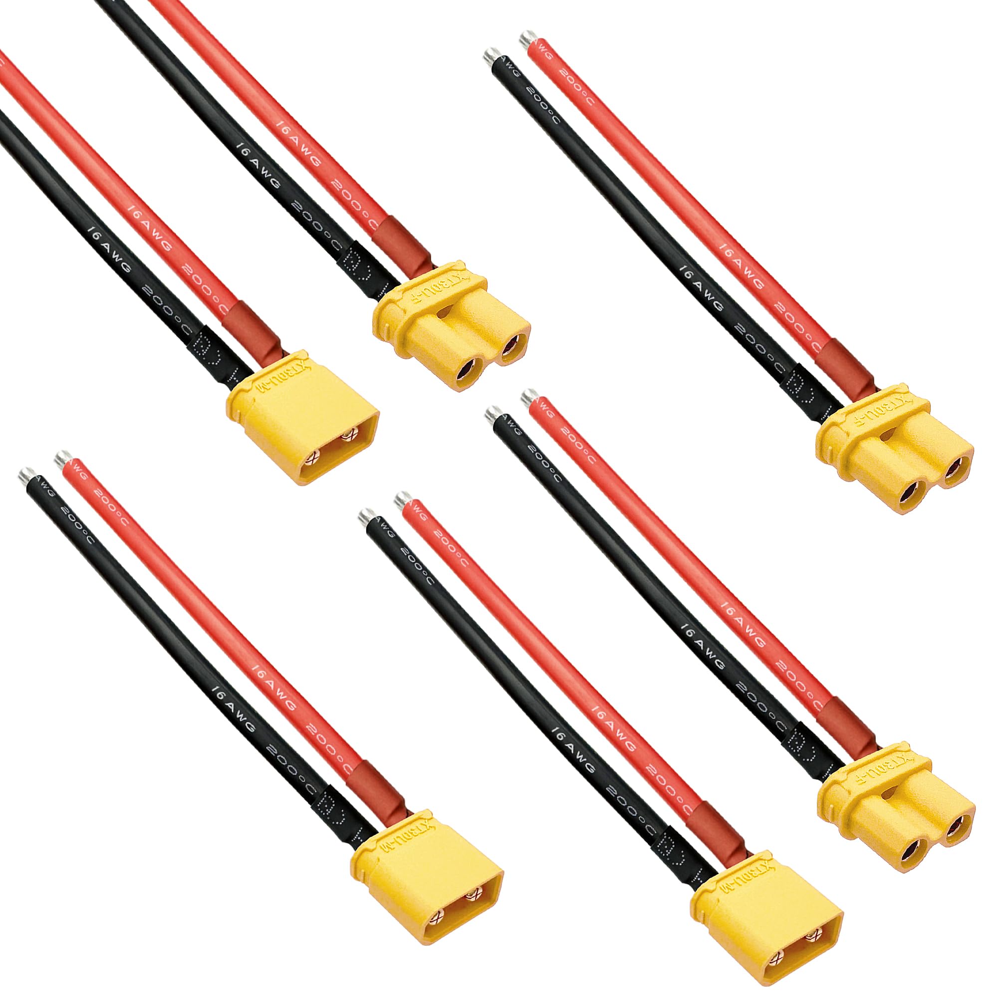 Amazon.com: Hiteuoms Amass XT30 Connector Plug Cable - Female and Amazon.com: Hiteuoms Amass XT30 Connector Plug Cable - Female and