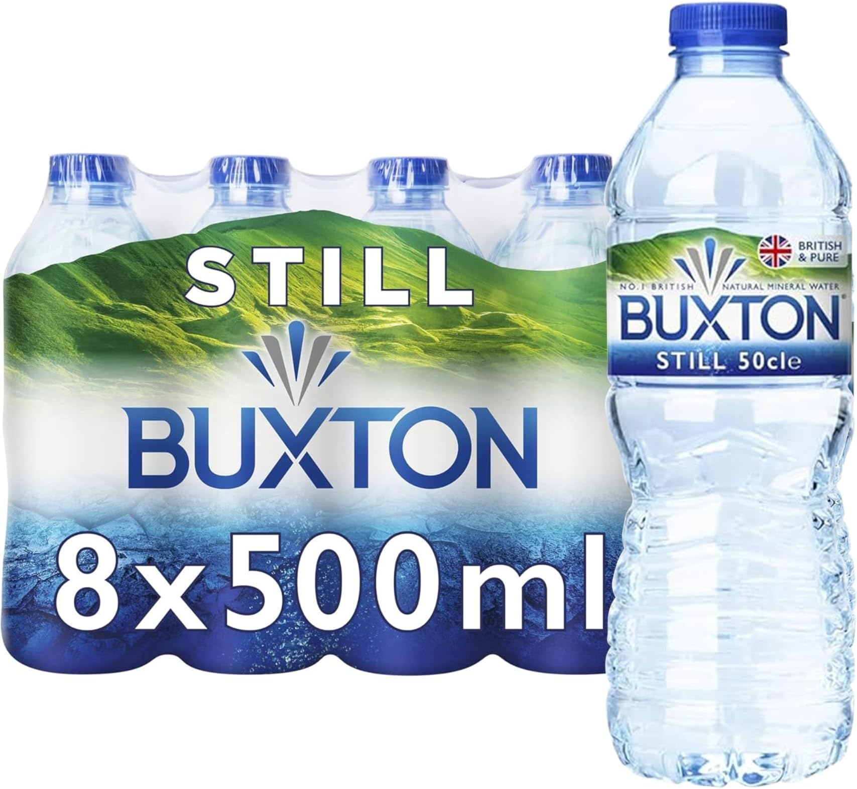 Buxton Still Natural Mineral Water 8x500ml