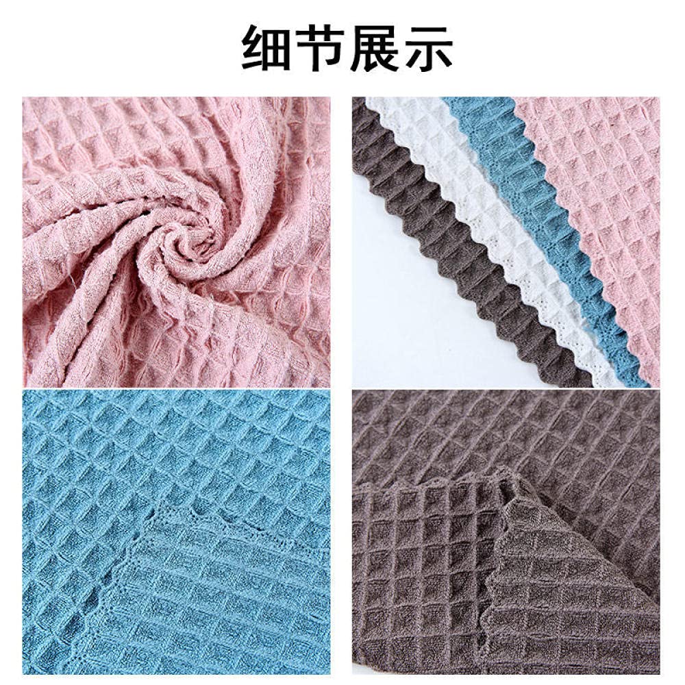 Paño de Limpieza 10 Piezas 30 * 30 cm Paño de Limpieza de Piso de Vidrio para automóvil Tejido de Microfibra Toallas de Cocina Paño de Cocina súper Absorbente Trapos mágicos Col