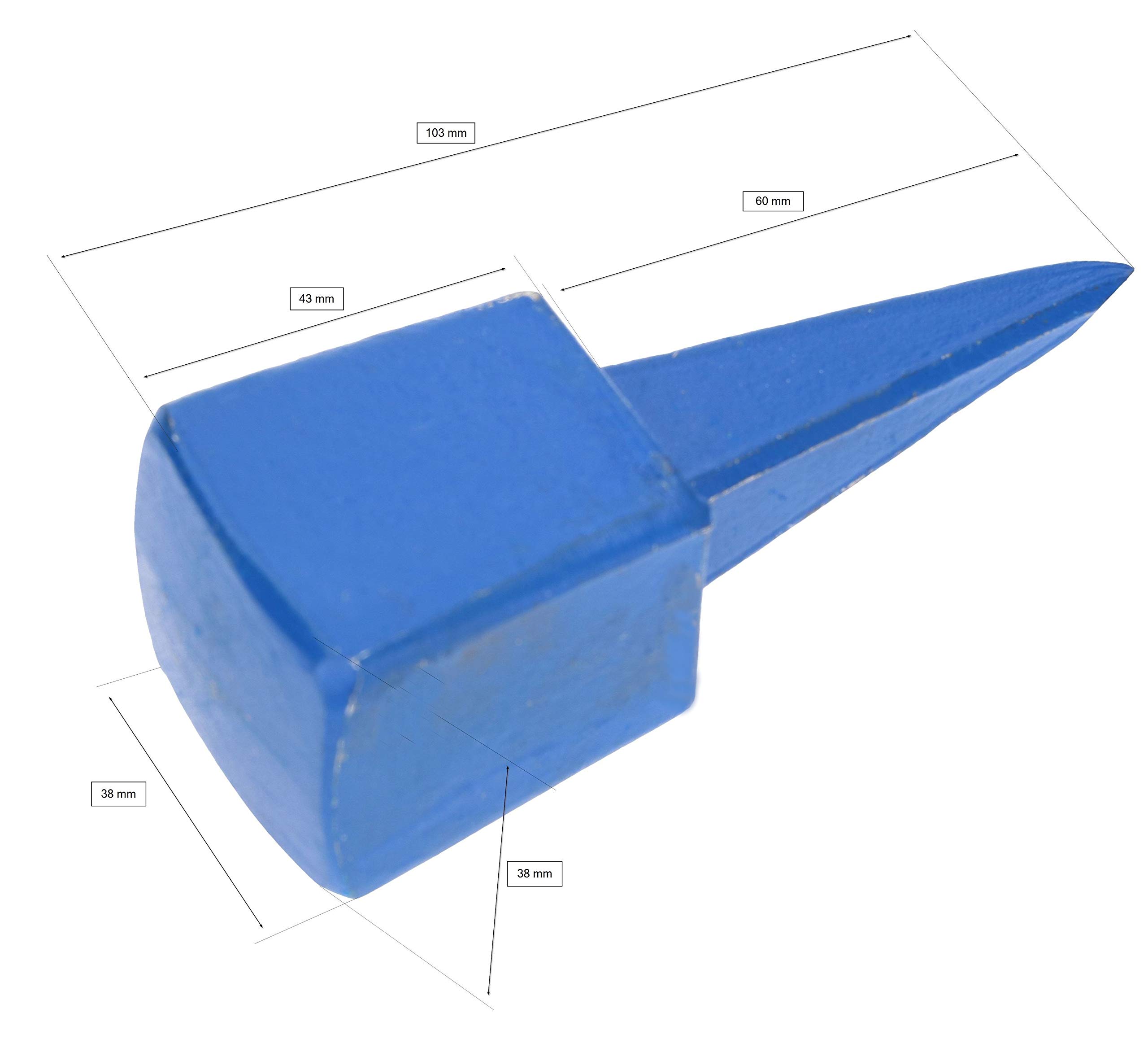 KOTARBAU Dengel Enclume Flat Forged pour dengling Lames de Faux Bleu