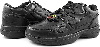 Laforst 4202 Frank Mens Synthetic Slip Resistant Server Waiter Waitress Nurse Lace Up Athletic Shoes 13 Black