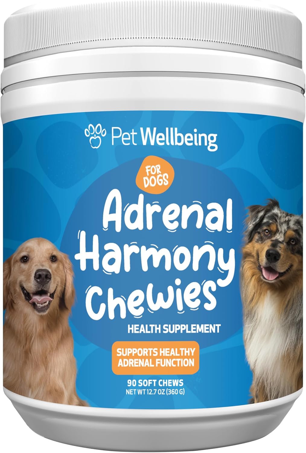 Pet Wellbeing Adrenal Harmony Chewies for Dogs