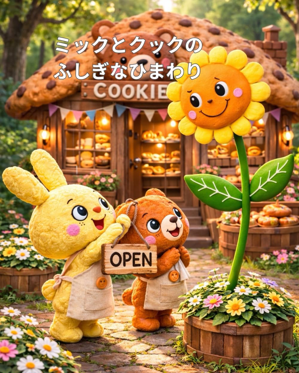 ミックとクックのふしぎなひまわり
