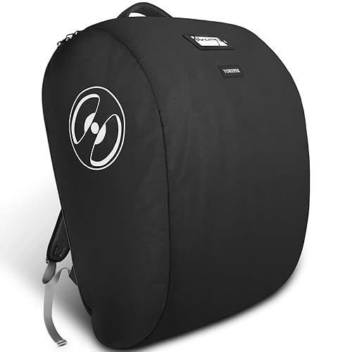 YOREPEK Bolsa de viaje acolchada para asiento de automóvil para avión, compatible con el cochecito de asiento de automóvil Doona, bolsas de asiento