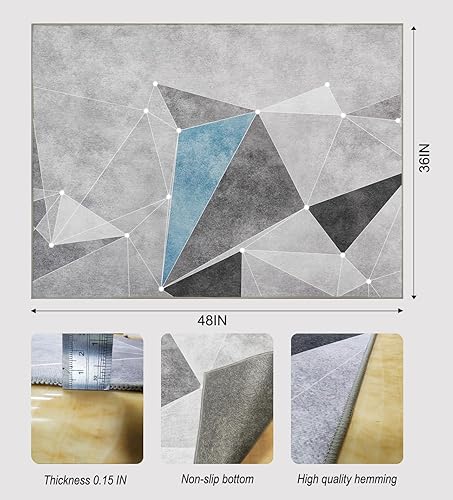 Miniatura 68 de Tapete para silla de oficina para suelo de madera dura, 48 x 60 pulgadas, tapete de oficina con ruedas de alta calidad, tapete antideslizante