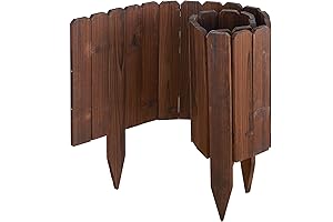 GHWIE: Wooden Garden Fence and Edging