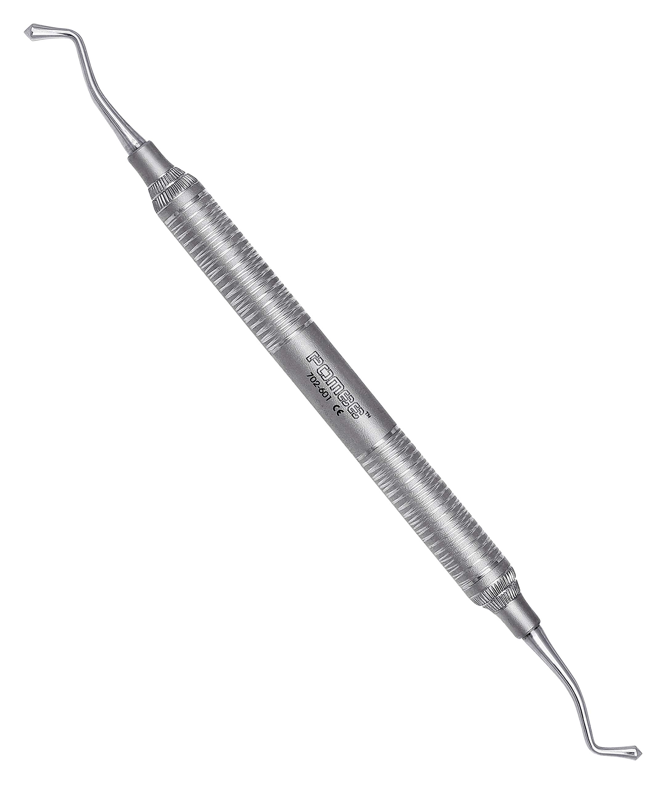 702-601 Dental Acorn Burnisher #21C, Double-Ended (3.00mm & 3.70mm Tips), Ultra-Light, 9.5mm Hollow Handle, Composite & Amalgam Instrument for Carving, Contouring & Finishing | Pomee USA