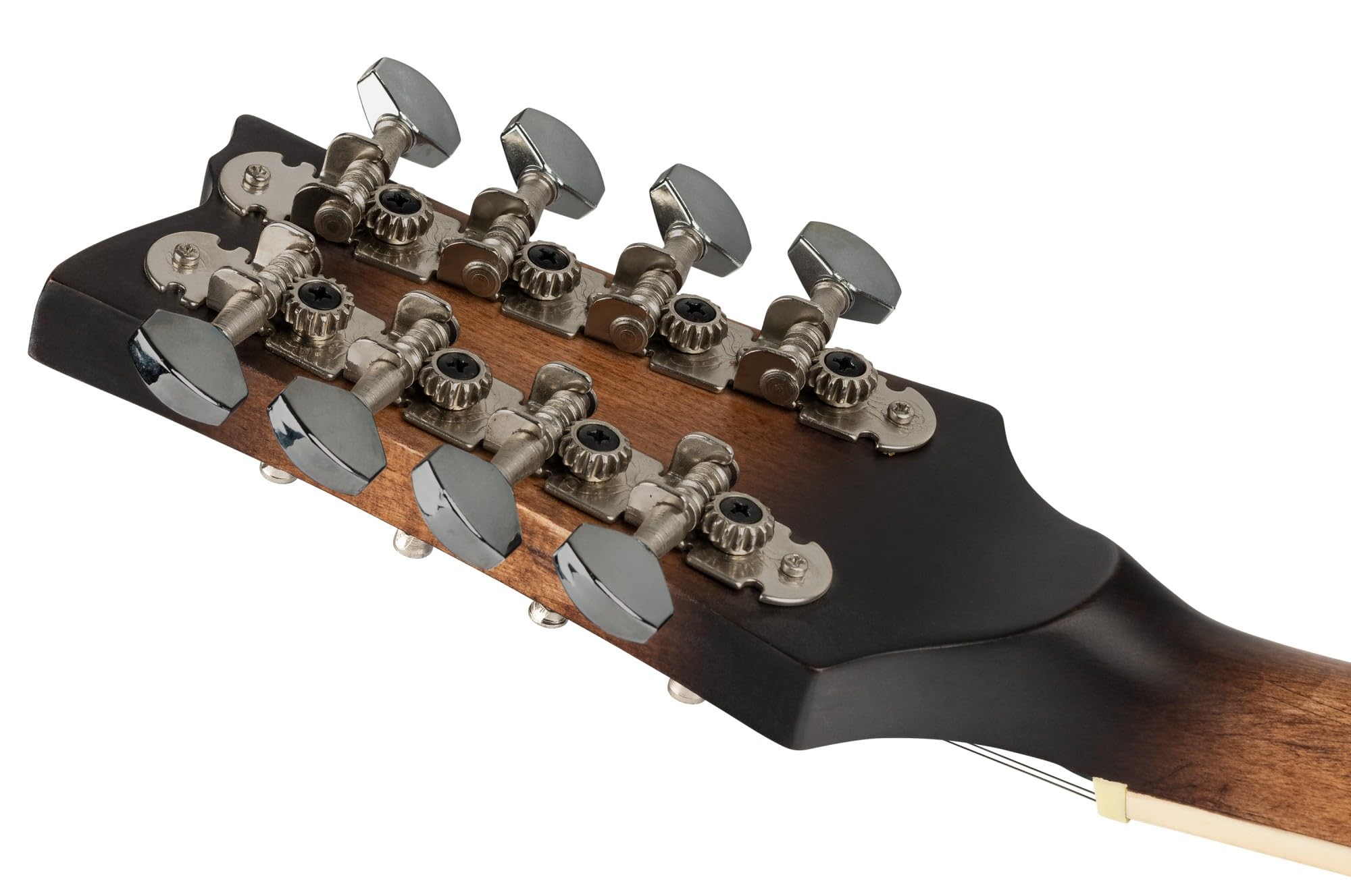 Ortega Guitars Mandoline Style A Électro-Acoustique – Ouïes en F – Série Americana – Épicéa/Érable, Marron (RMAE30-WB)