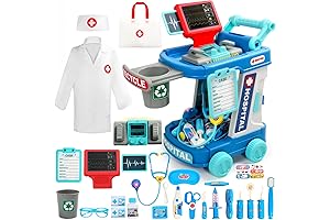 Doctor Toys for 2 3 4 Year Old Girl Boy Doctor Cart Kit