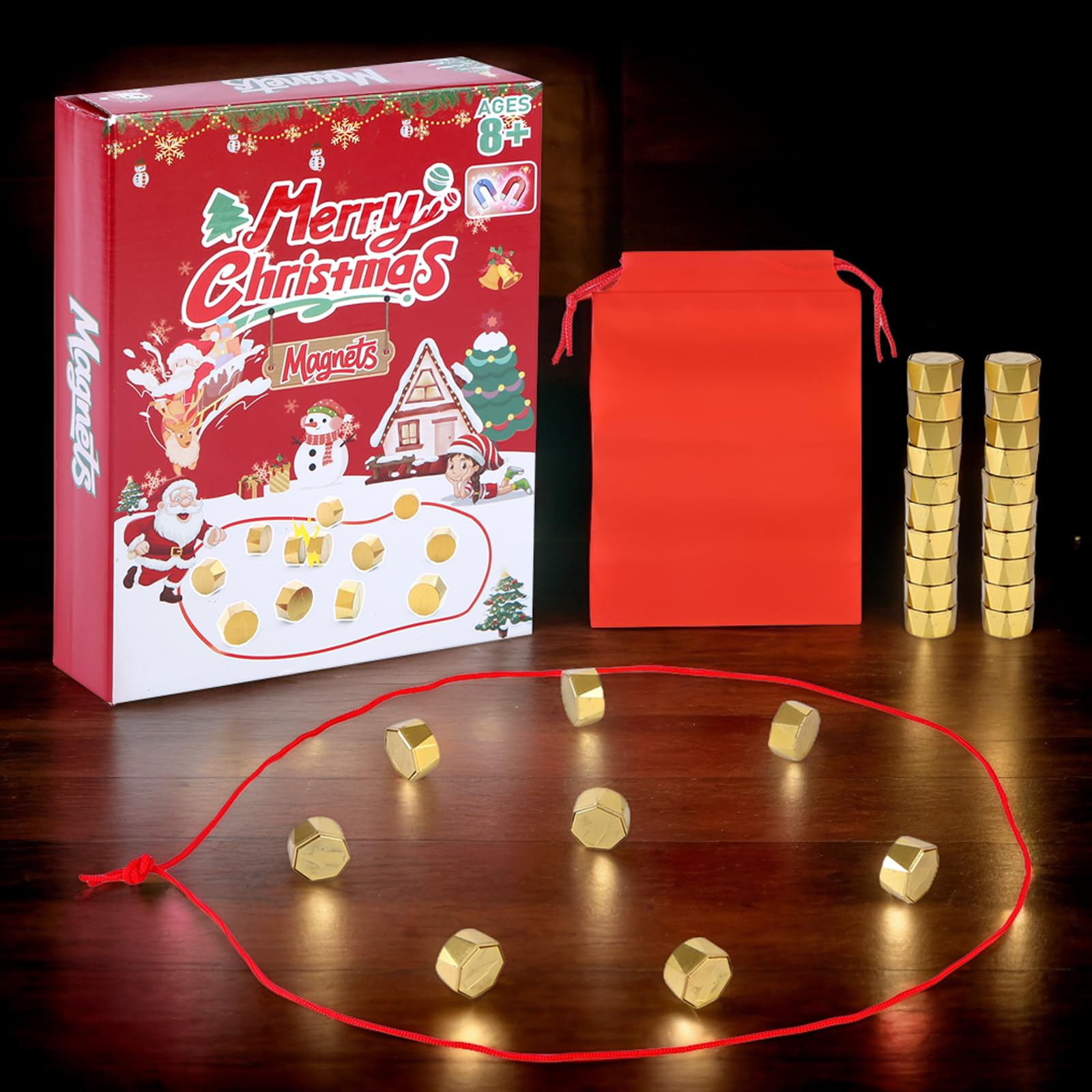 Generic Jeu d'échecs compact avec pièces aimantées et Generic Jeu d'échecs compact avec pièces aimantées et