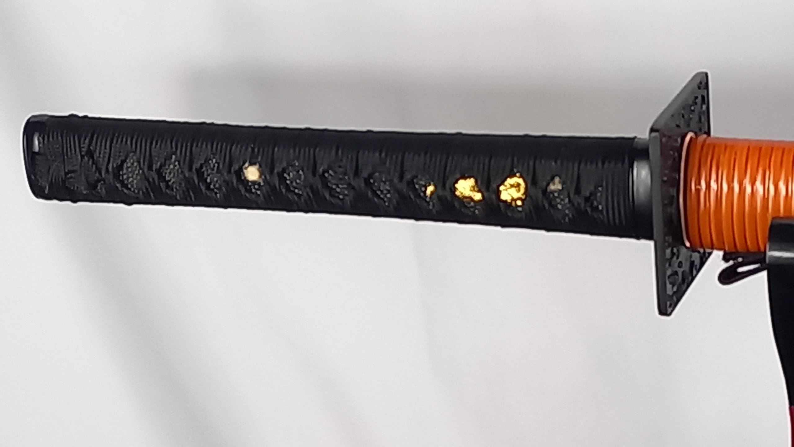 Samurai Ninja Schwerter Katana Schwert - scharf, echt & handgeschmiedet - gefaltetes Katana Schwert ohne Ständer - echtes Japanisches Samurai Sword aus Kohlenstoffstahl - Japan Deko Katanas