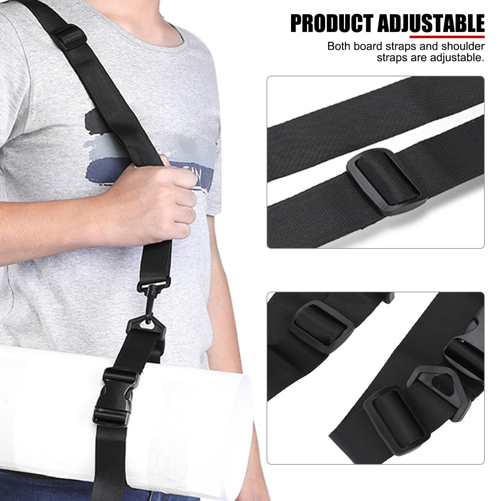 Harnais Djembé Bandoulière En Nylon Sangle De Tambour Africain Réglable