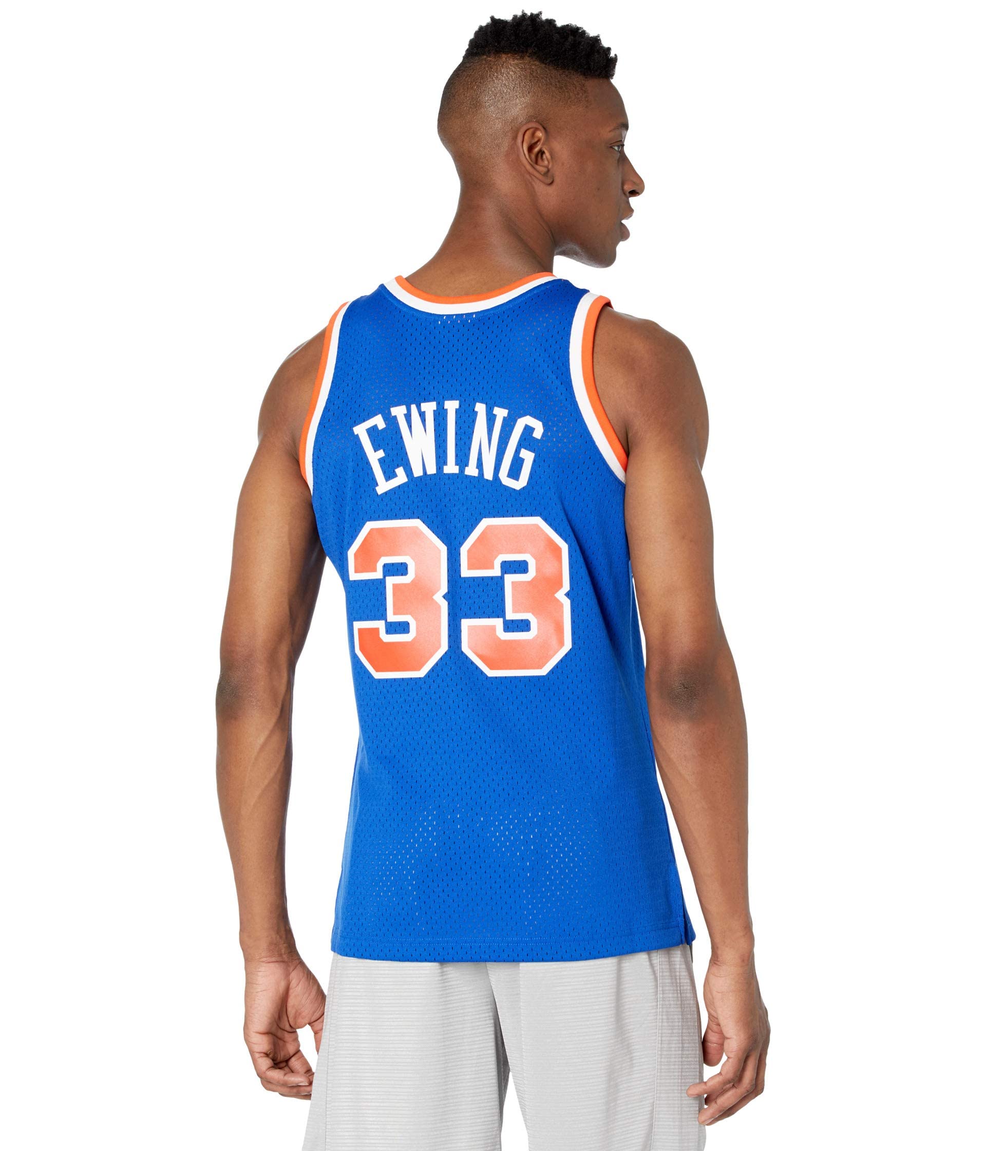 Mitchell & Ness NBA New York Knicks Patrick Ewing - Camiseta para hombre