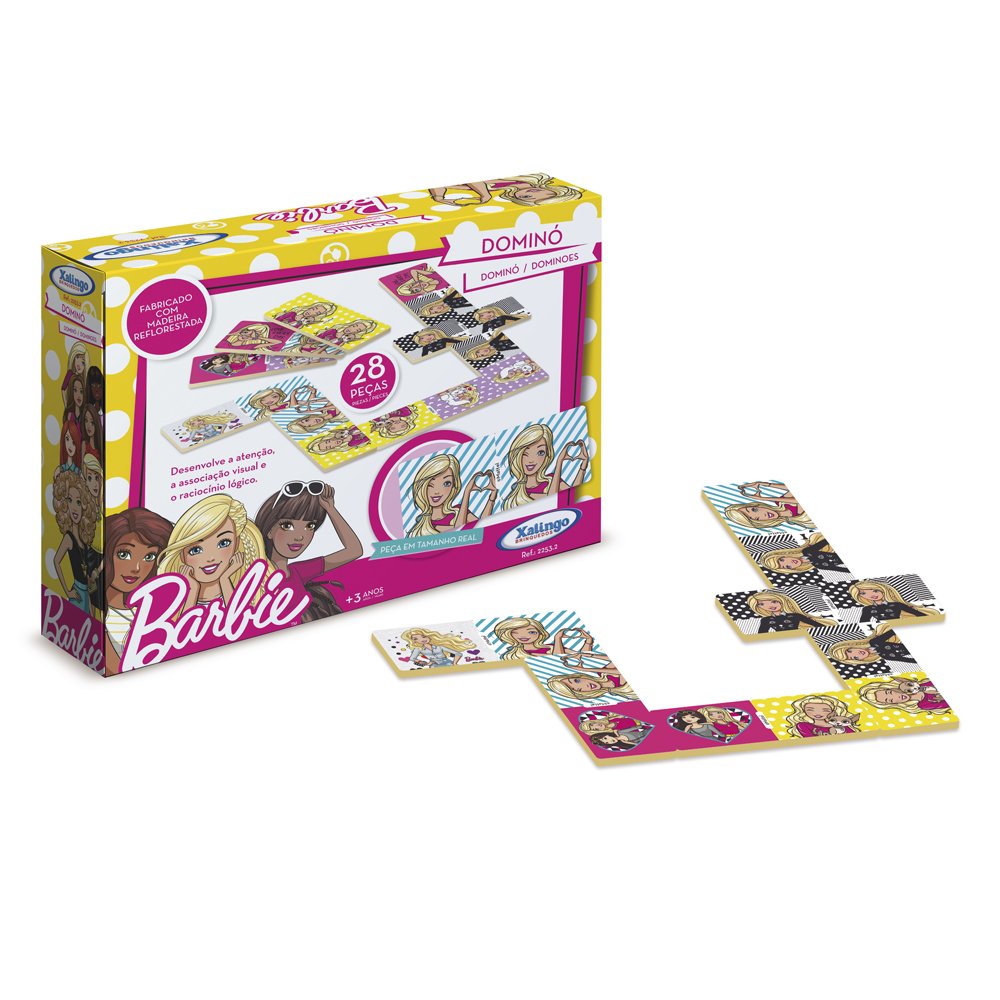 Dominó Barbie, Xalingo | Amazon.com.br