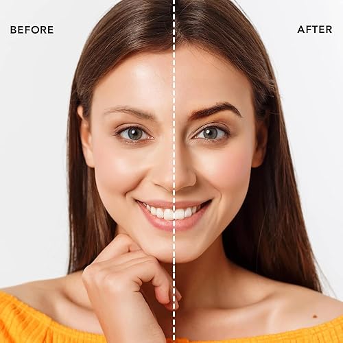 Vista 4 de ALLROSE Kit de plantillas para cejas, 20 plantillas para cejas, impermeable, fácil de usar, marrón ceniza Marrón cenizo