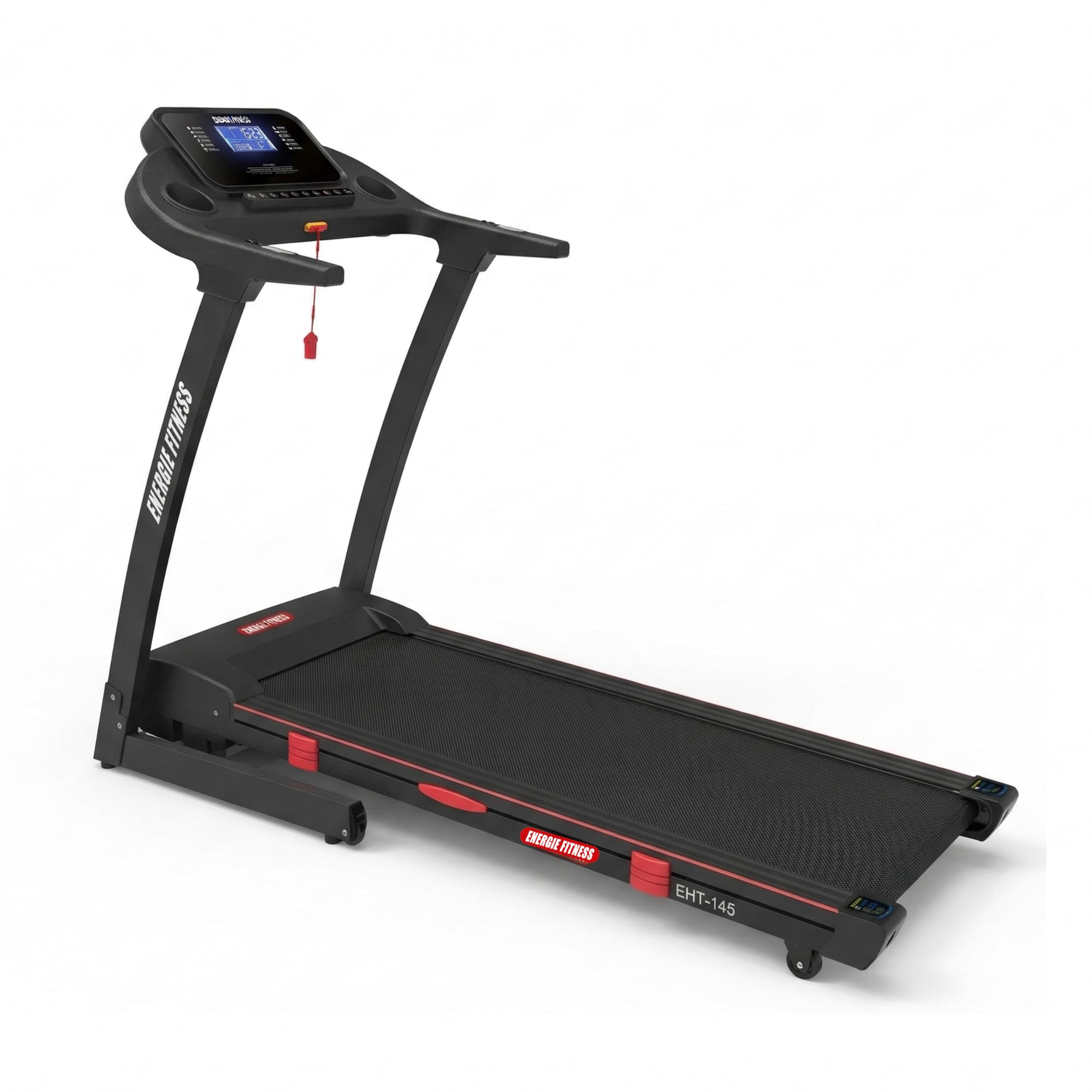 Energie Fitness Treadmill for Home Use Running and Walking | Foldable Compact Running Treadmill, Multiple Speed Modes, Shock Absorb, Ideal for Home Gym Fitness-image-38