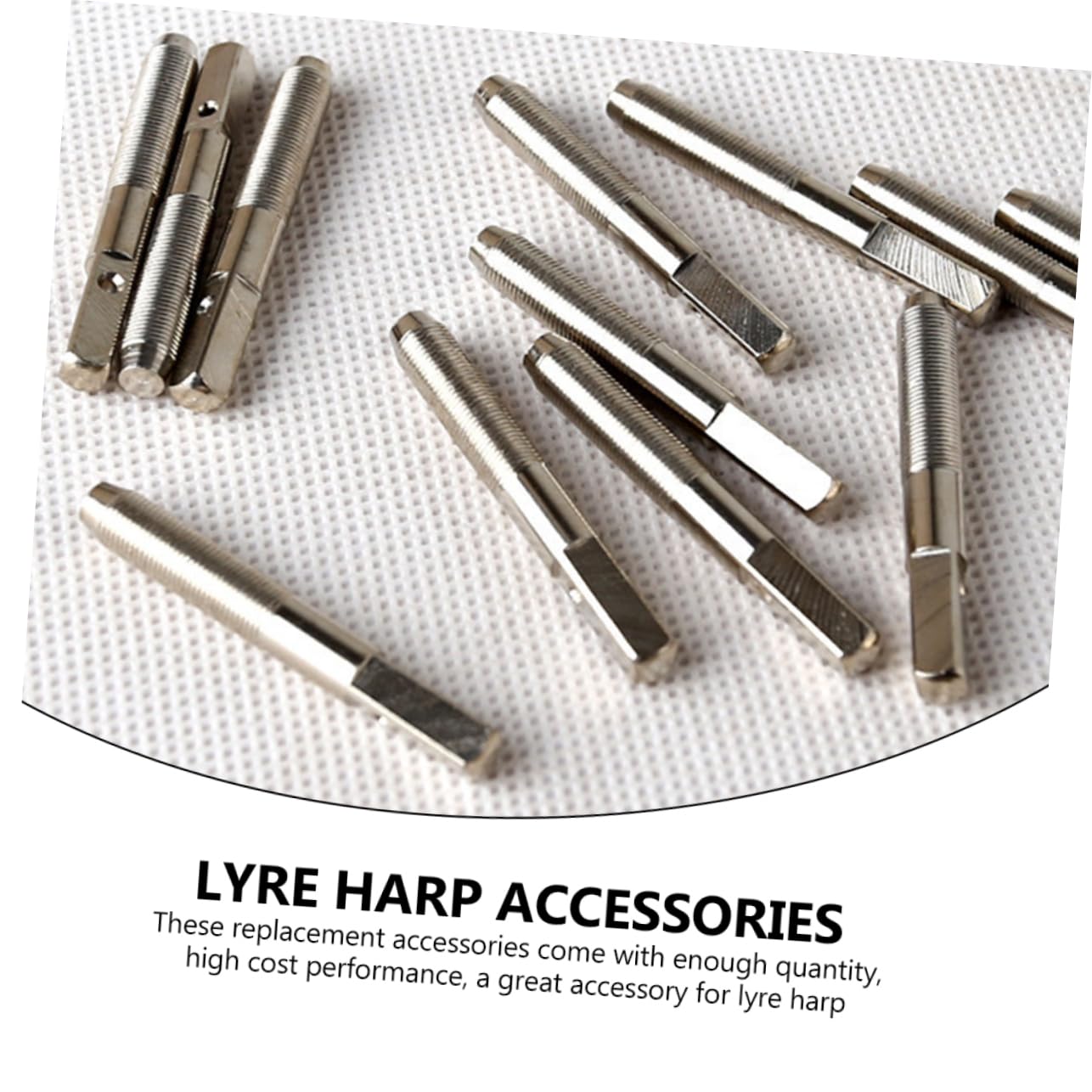 FAVOMOTO Beautiful and Elegant Appearance Not Easy to Break Lyre Harp Accessories