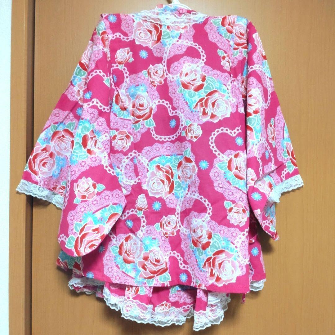 ガールズ ヴァイニーローズ浴衣 新品 セパレート浴衣140 ガールズ ヴァイニーローズ浴衣 セパレート浴衣140