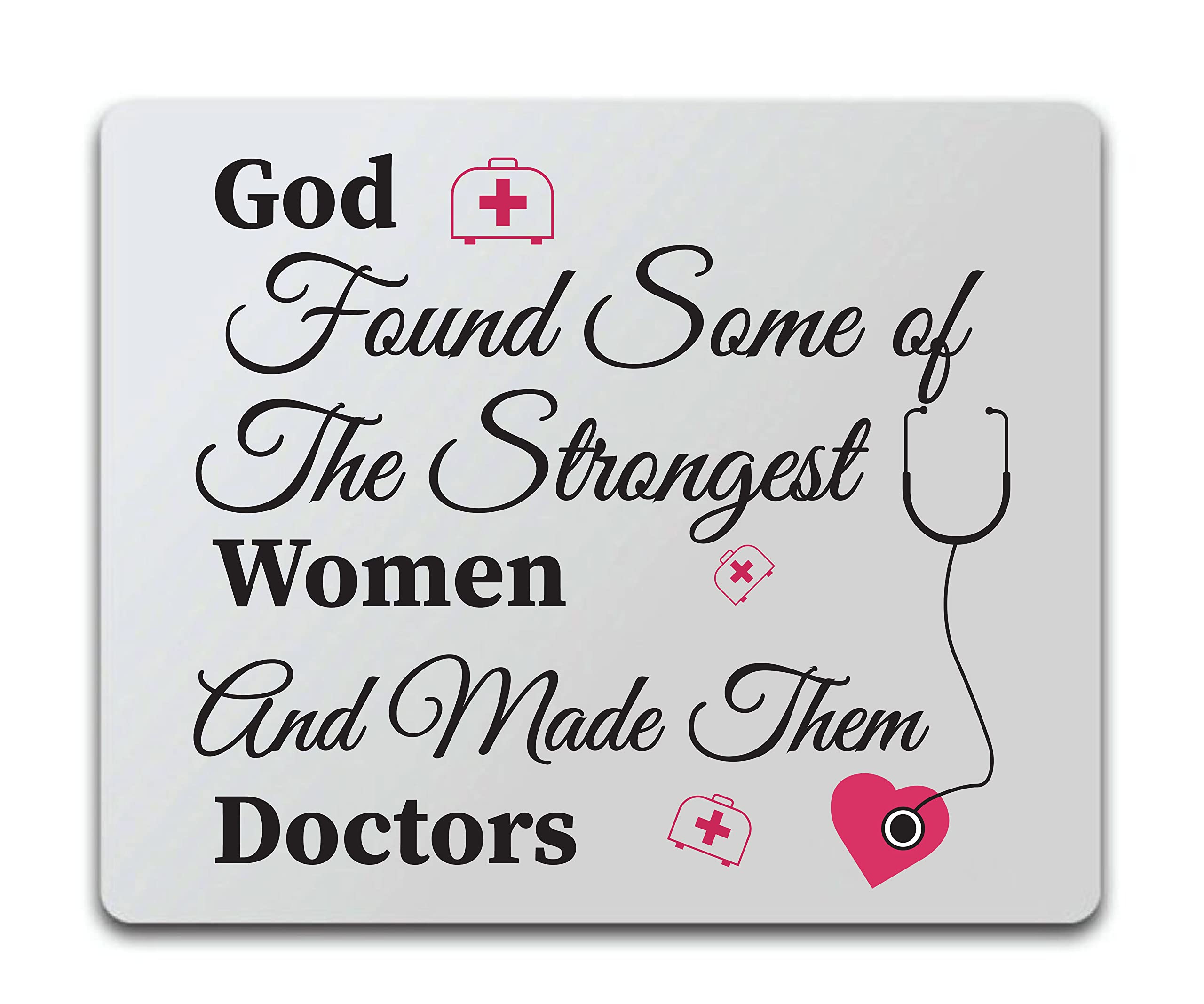 Celebrate Doctor's Day With Comfort And Ergonomic Mouse Pad | Soft-touch Doctor's Day Mouse Pad | Printed Mouse Pad Doctor's Day Gift | Best gift for Doctor's (Design 5)