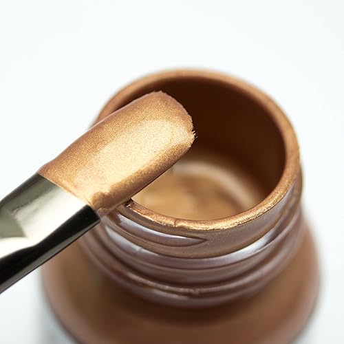 Miniatura 6 de Angelus Pintura de cuero nacarado, pintura personalizable para tenis, zapatos, chaquetas, cuero y más, kit completo